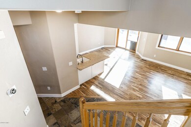 living from upstairs