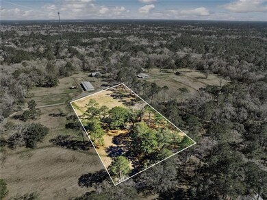 Outline of parcel following recent survey.
