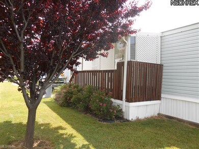 Covered back door.