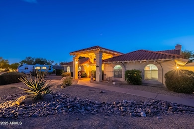 Twilight Front yard