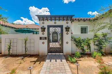 NEW COURTYARD W/IRON DOOR