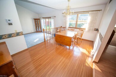 Dining room next to sitting room.
