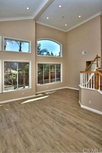 Living and dining rooms feature new laminate wood 