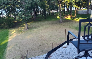 Patio and Lake