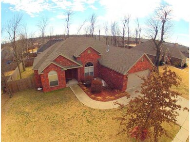 Exterior Front. This house sits on a great lot- near the corner.  The yard is large and flat!