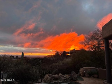 Valley at Sunset