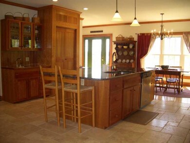 Kitchen. Open design custom kitchen...