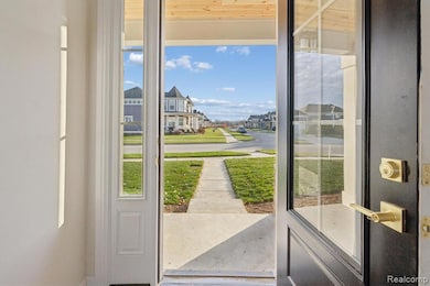 Doorway featuring a residential view