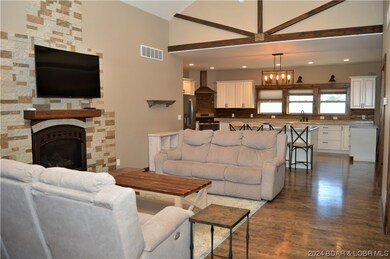 Wide open floor plan perfect for entertaining