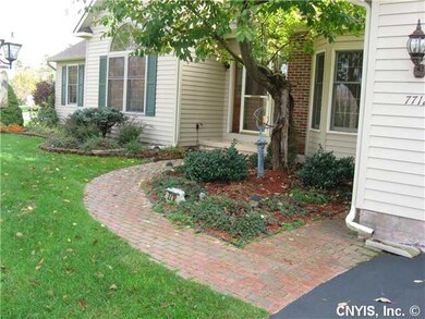 Exterior Front Brick pavers greet you and your gue