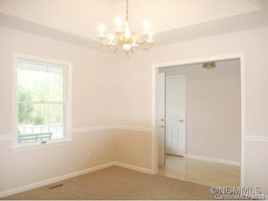 DINING ROOM WITH TREY CEILING