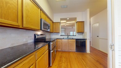 spacious kitchen with pantry to the right