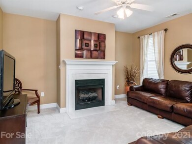 Gas Fireplace in Den/Family Room