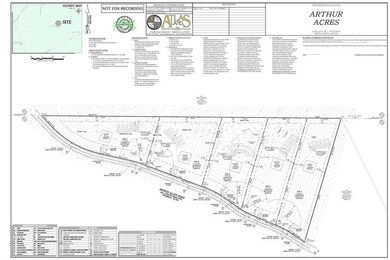 Topography map