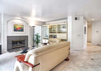 Nice and open family room with views of the kitche