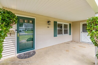 Covered front porch