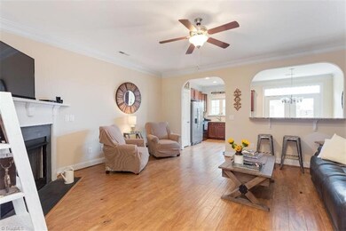 Large, Open Living Room! Look at those Floors!