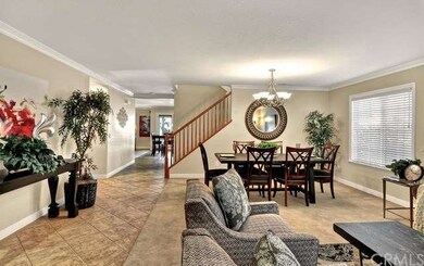 This spacious, partially open floor plan lends its
