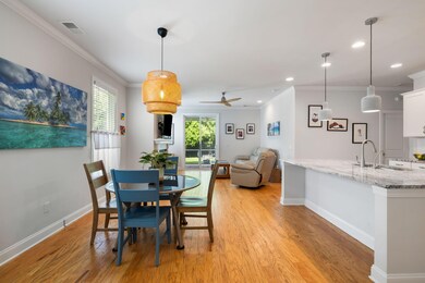 Open Kitchen and Dining Area