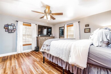 Master bedroom suite