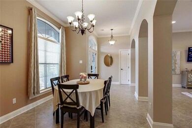 Open dining area