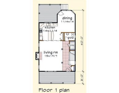 1st Floor Plan.