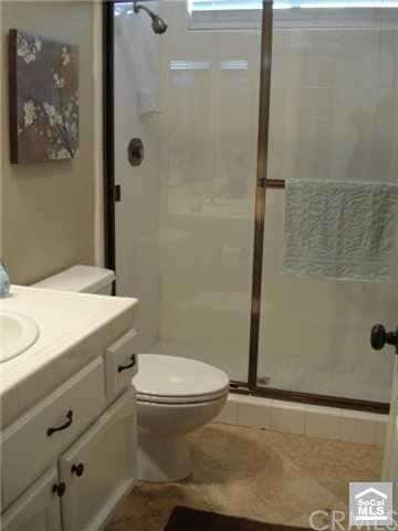 downstairs 3/4 bathroom