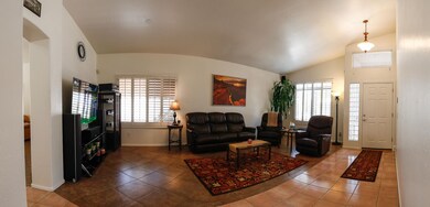 Spacious living room