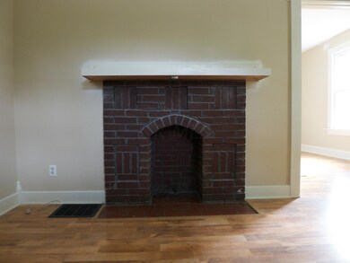 Fireplace in living room