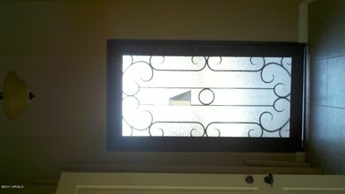 Iron front door
