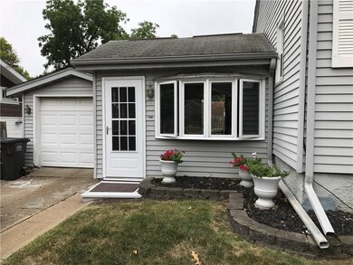 One car attached garage right off of gorgeous sunr