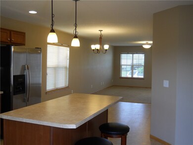 The open floor plan offers many options for furnit