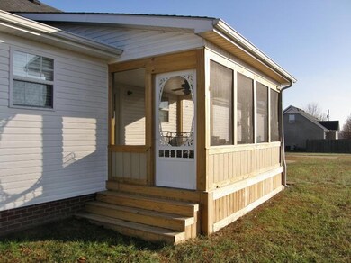 Relax on your screened in patio!  