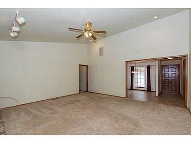 Living Room. View of Entry from Living Room