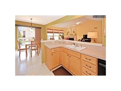 Another view of the Kitchen shows the flow into th