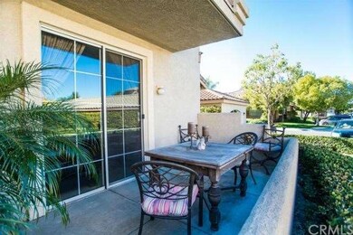 Sliding glass door from living room to patio.