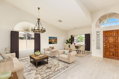 Virtually staged living dining 2