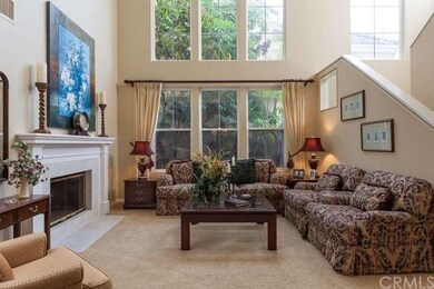 Two story high ceiling in living room
