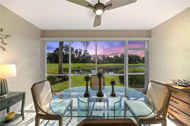 Screened in Patio with stunning lake, golf course,