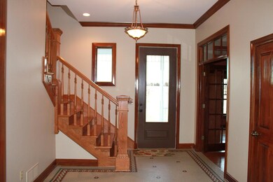 Foyer:Staircase:French Doors to Office