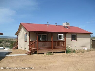 Rear of home