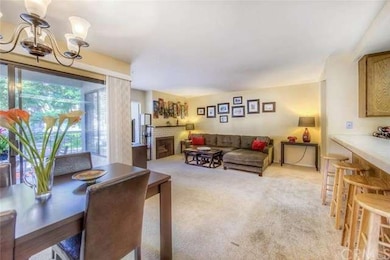 Alternate view of the living and dining area