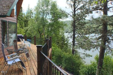 North side of deck