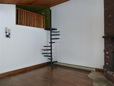 Stairs to Loft in Living Room