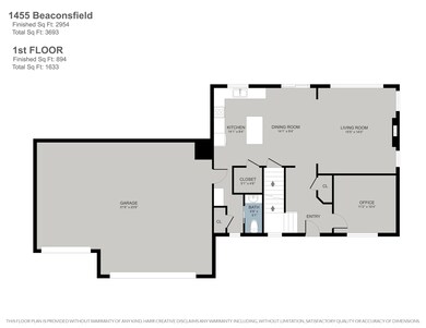 1455 Beaconsfield 1st Floor