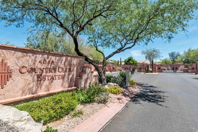 Gated entry from Recker Road