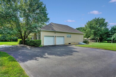 Two-car side garage