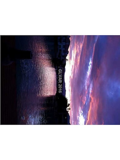 Property Photo. WOW! What a sunset from your dock!