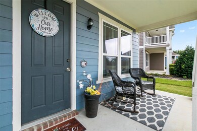 Lovely covered patio at 2400 Bray Village Dr, Denton