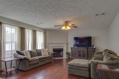 Family Room/ Den with Gas Fireplace